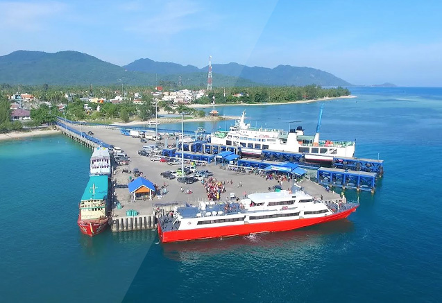 Koh Pha Ngan | Seatran Discovery High speed ferry Koh Samui, Koh Phangnan, Koh Tao