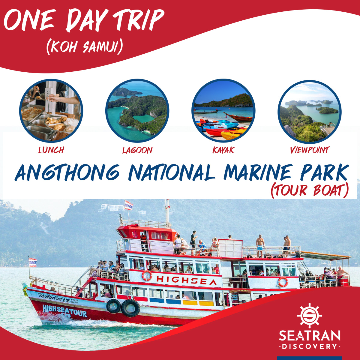 BOOK NOW ONE DAY TRIP ANG THONG NATIONAL MARINE PARK